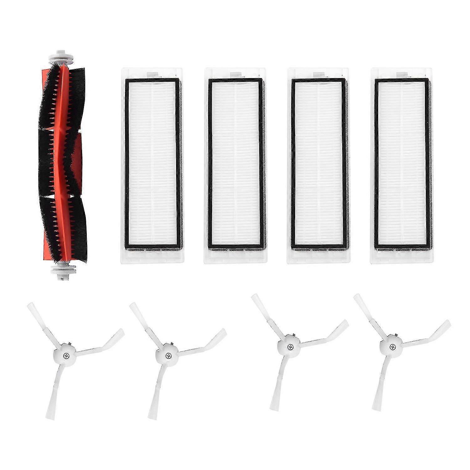 1pcs Main Brush + 4pcs Hepa Filter+4pcs Side Brush For Xiaomi Robot