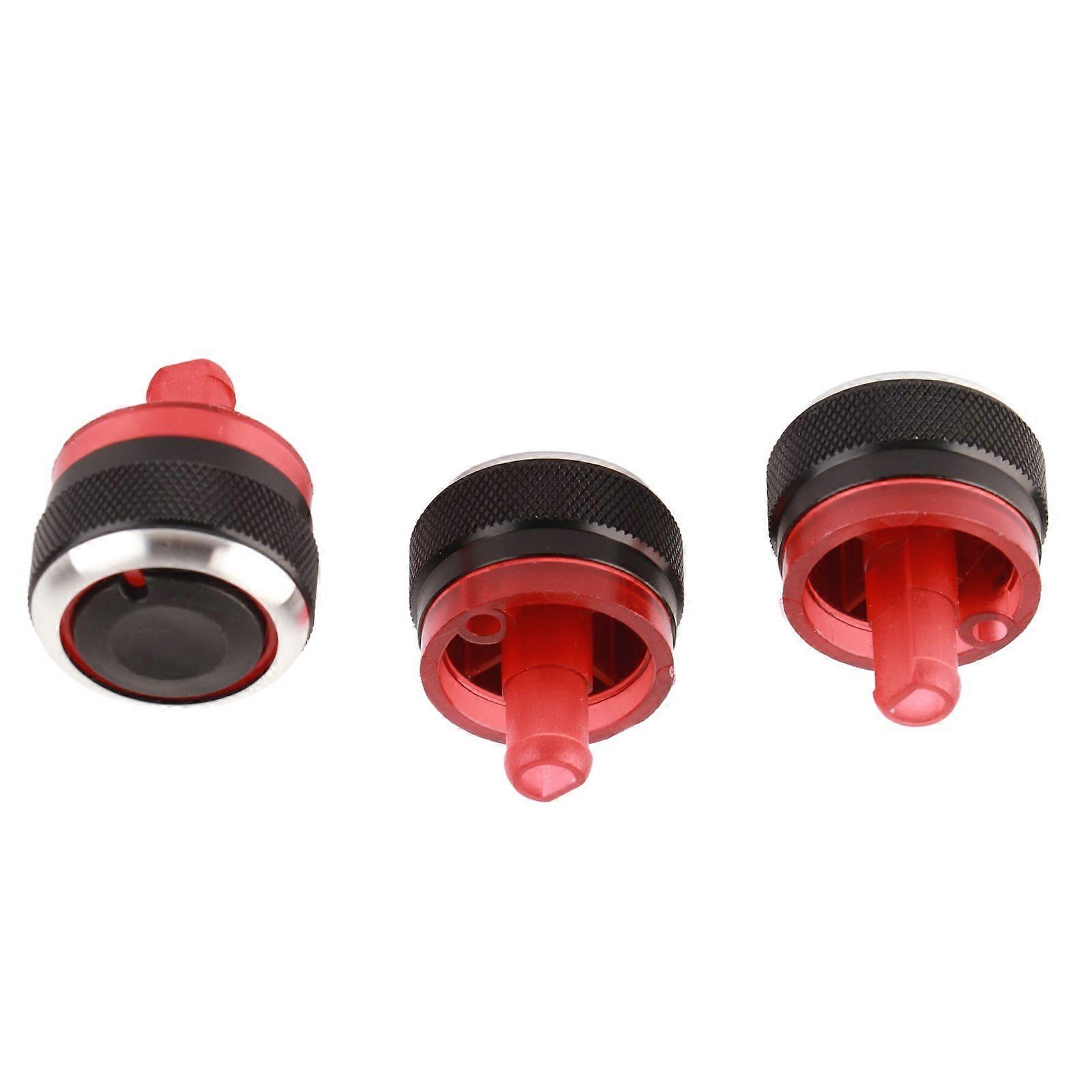 3PCS Car Air Conditioning Switch Knob Heater Replacement for Bora Before 2011 Models