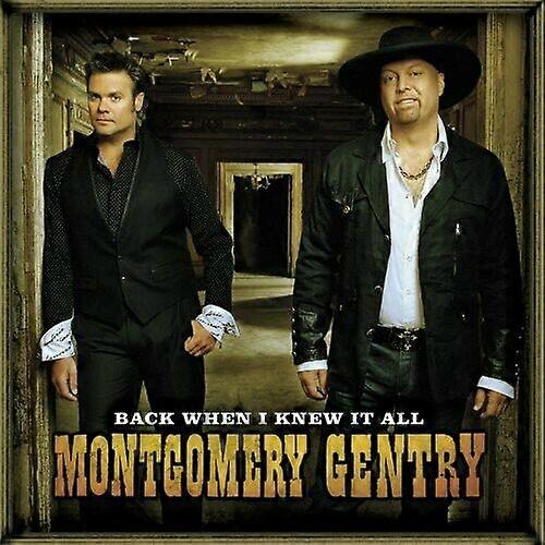 Montgomery Gentry Back When I Knew It All [us Import] CD (2008)