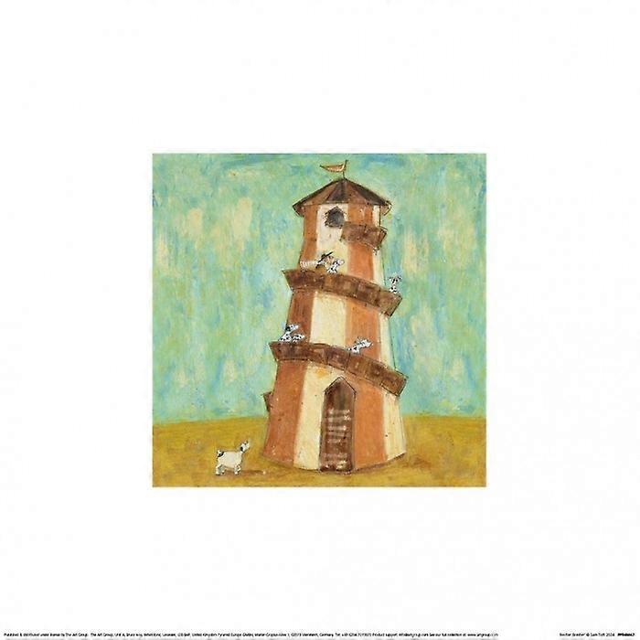 Sam Toft Helter Skelter Poster