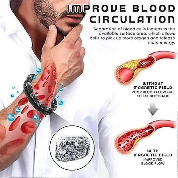 Humanic+pro Maxhematie Beaded Bracelets,humanic Maxhematie Beaded Bracelets,titaniumion Therapy Bangle