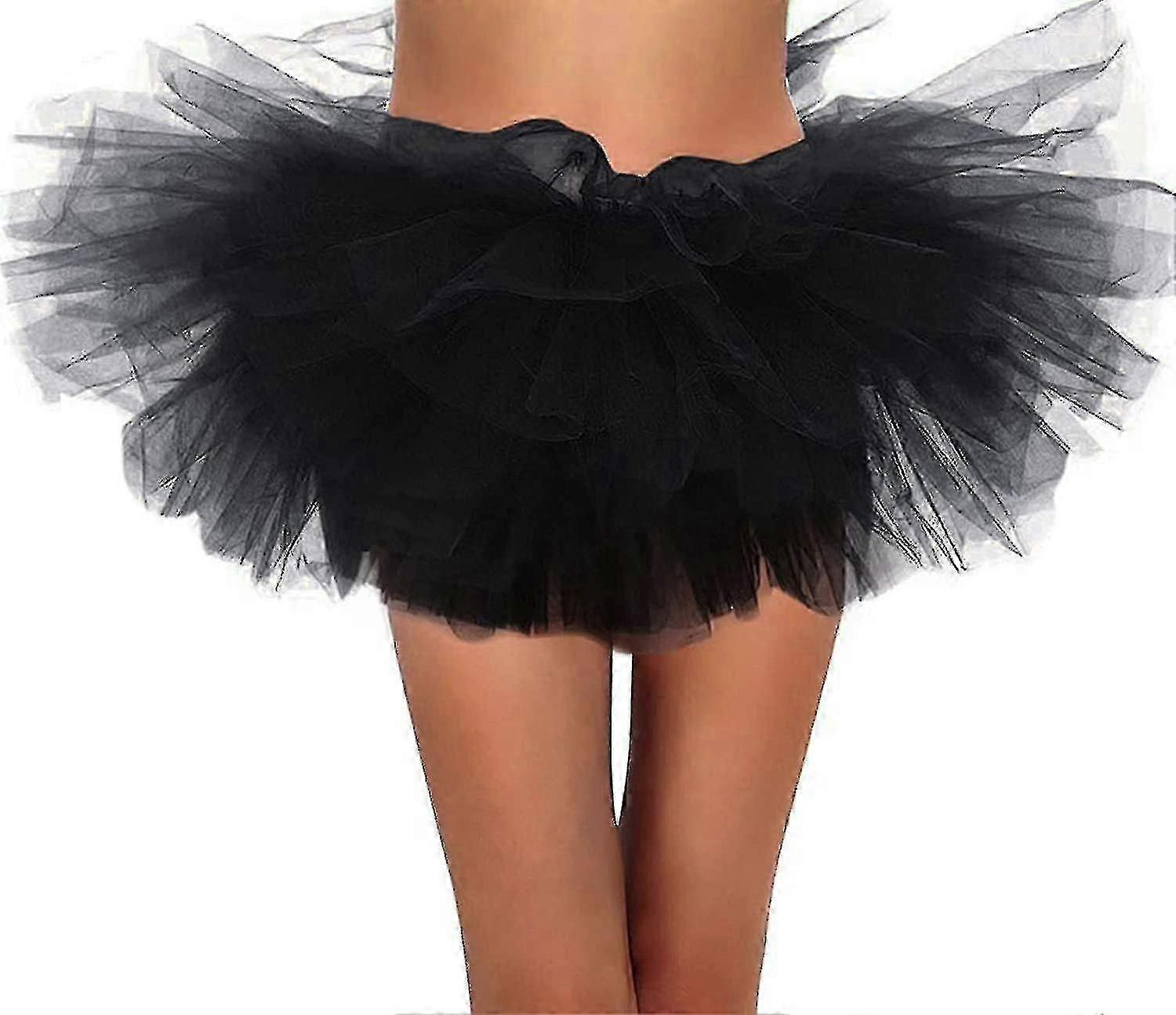 Simplicity Damen Classic 5 Layered Tüll Tutu Rock