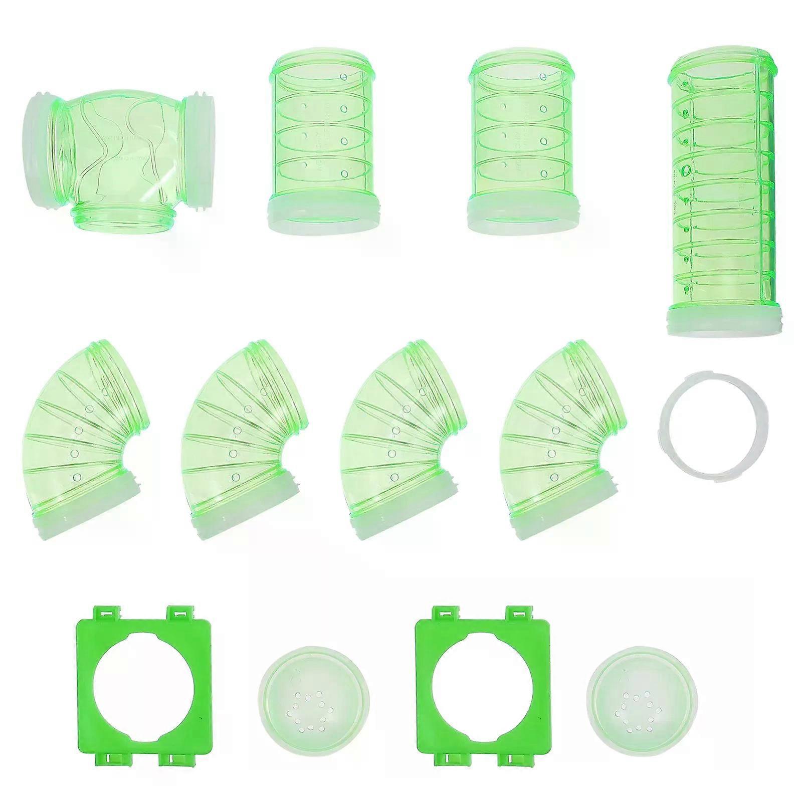 1 Set Hamster Tubes Connection Plates Adventure External DIY Connection Tunnel