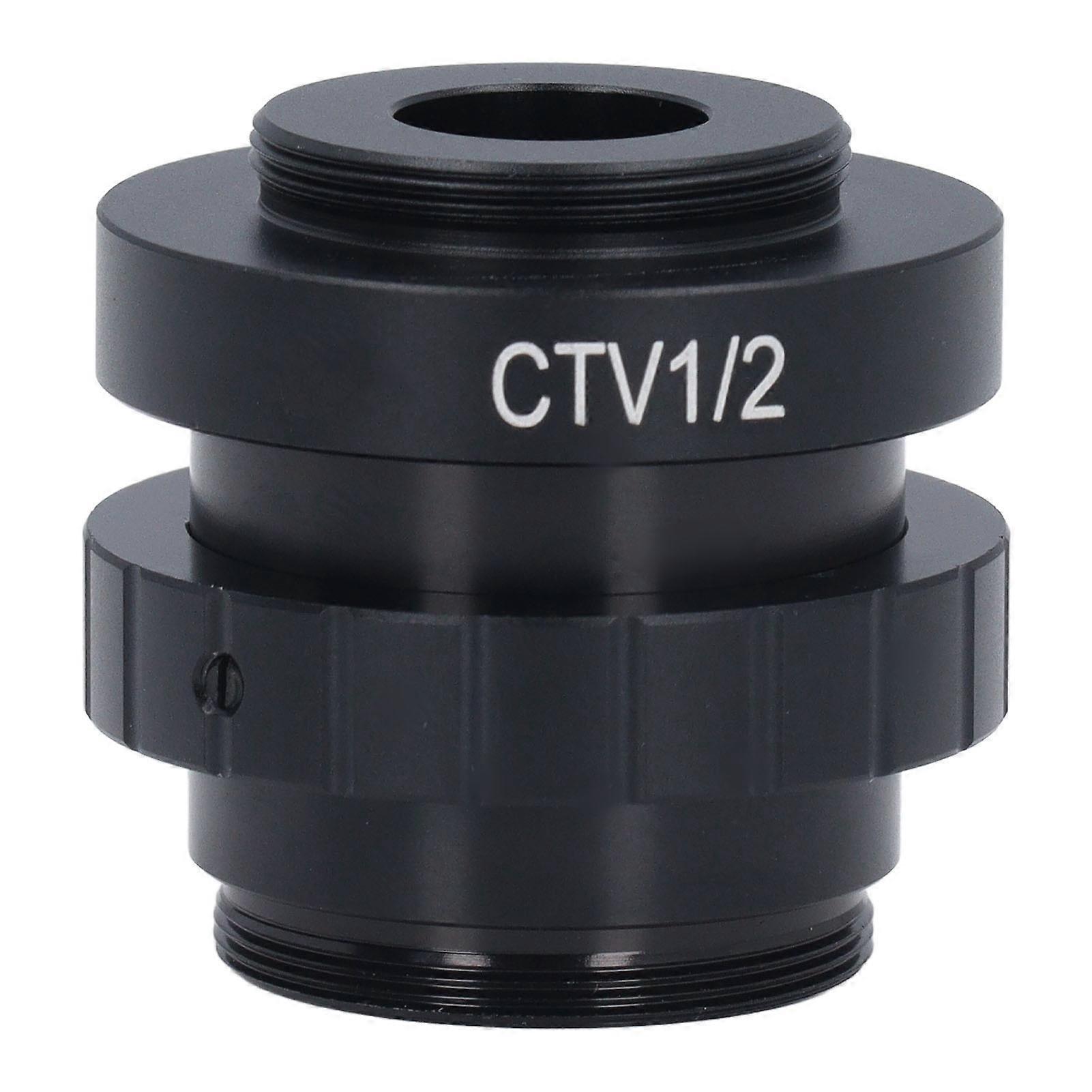 HW Microscope CTV Lens Adapter CTV Trinocular Microscope Camera Adapter for Industry SZMC TV1/2 