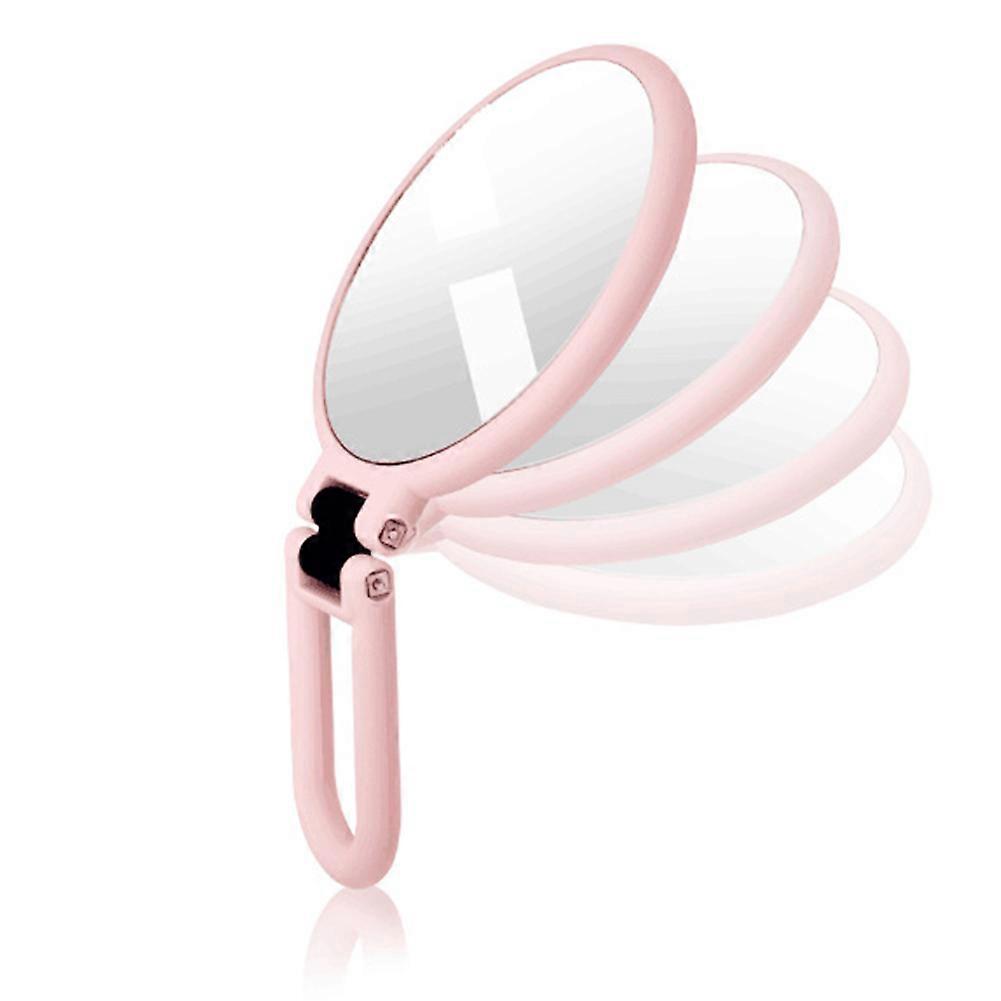 15X Magnifying Handheld Mirror, Compact, Multifunctional, Lightweight, Adjustable Stand
