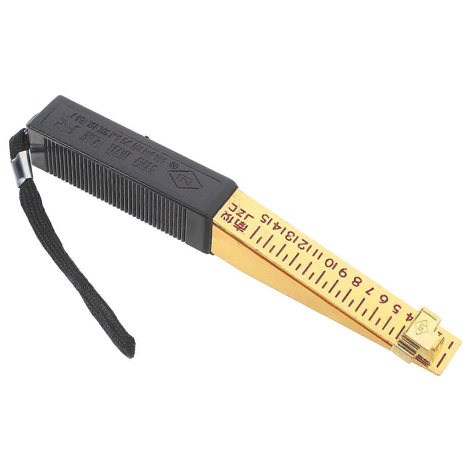 Wedge Shaped Feeler Gauge Measurement Tool for House Engineering Inspection Flatness Measuring High Precision Tool for Construction