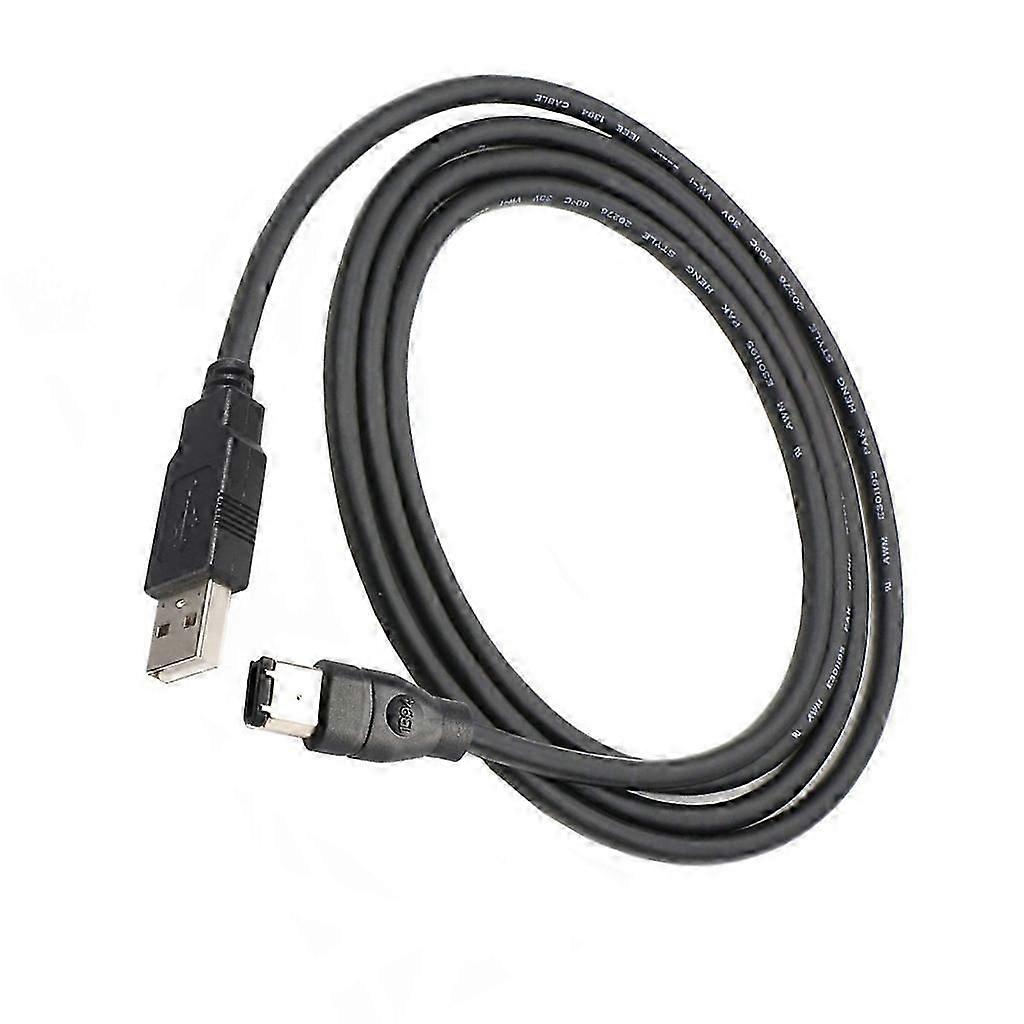 IEEE 1394 6Pin Male to USB Cable Transfer Data between USB and Sound Cards