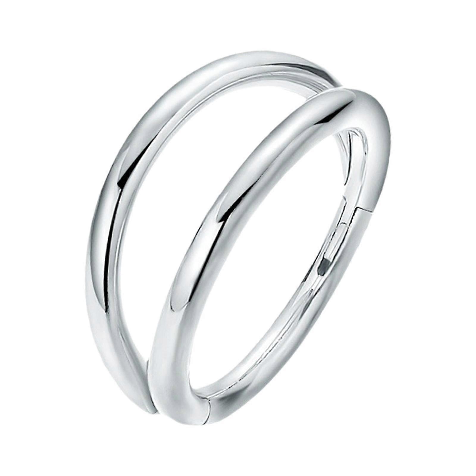 Nose Ring Nose Cuffs Non Pierced Multifunctional Double Open Nose Ring Hoop