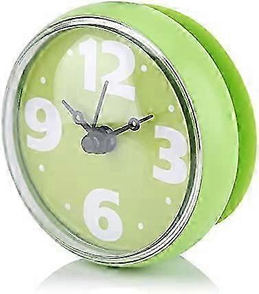 Mini Suction Cup Waterproof Clock, Specialty Clocks Waterproof Clocks(Green)