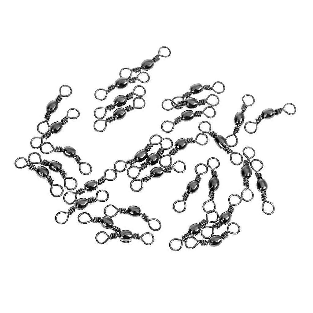 30 buc pivot solid plug crap terminal de pescuit - argintiu, 12#