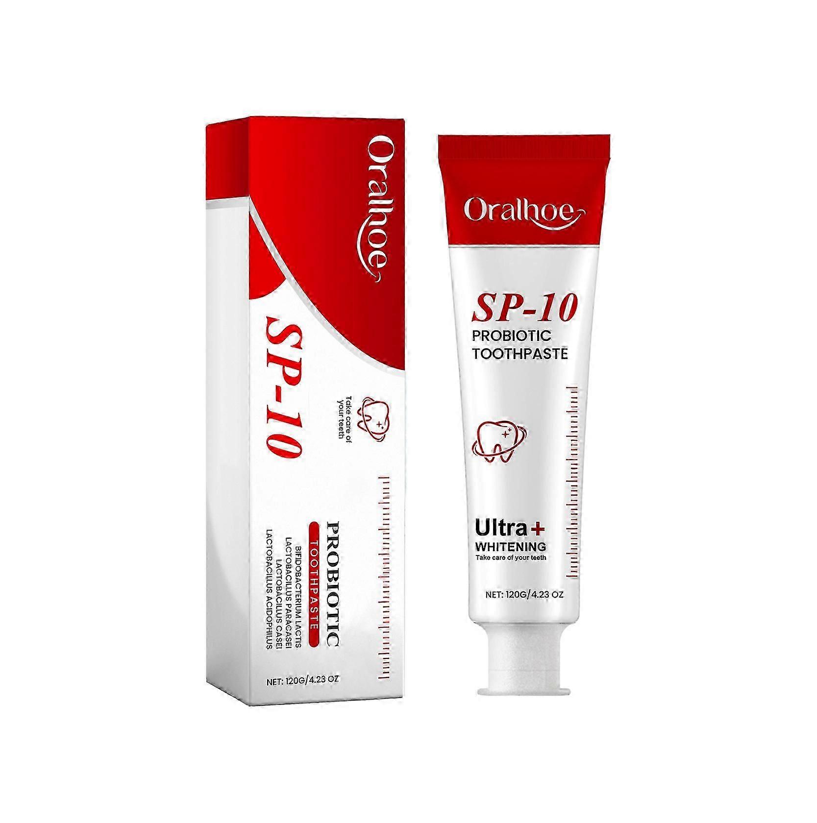 Sp-10 Ultra Whitening, Sp-10 Probiotic Whitening Toothpaste, Ultra Whitening Toothpaste sp10, Deep Cleaning Care Toothpaste, Probiotic Brightening Too