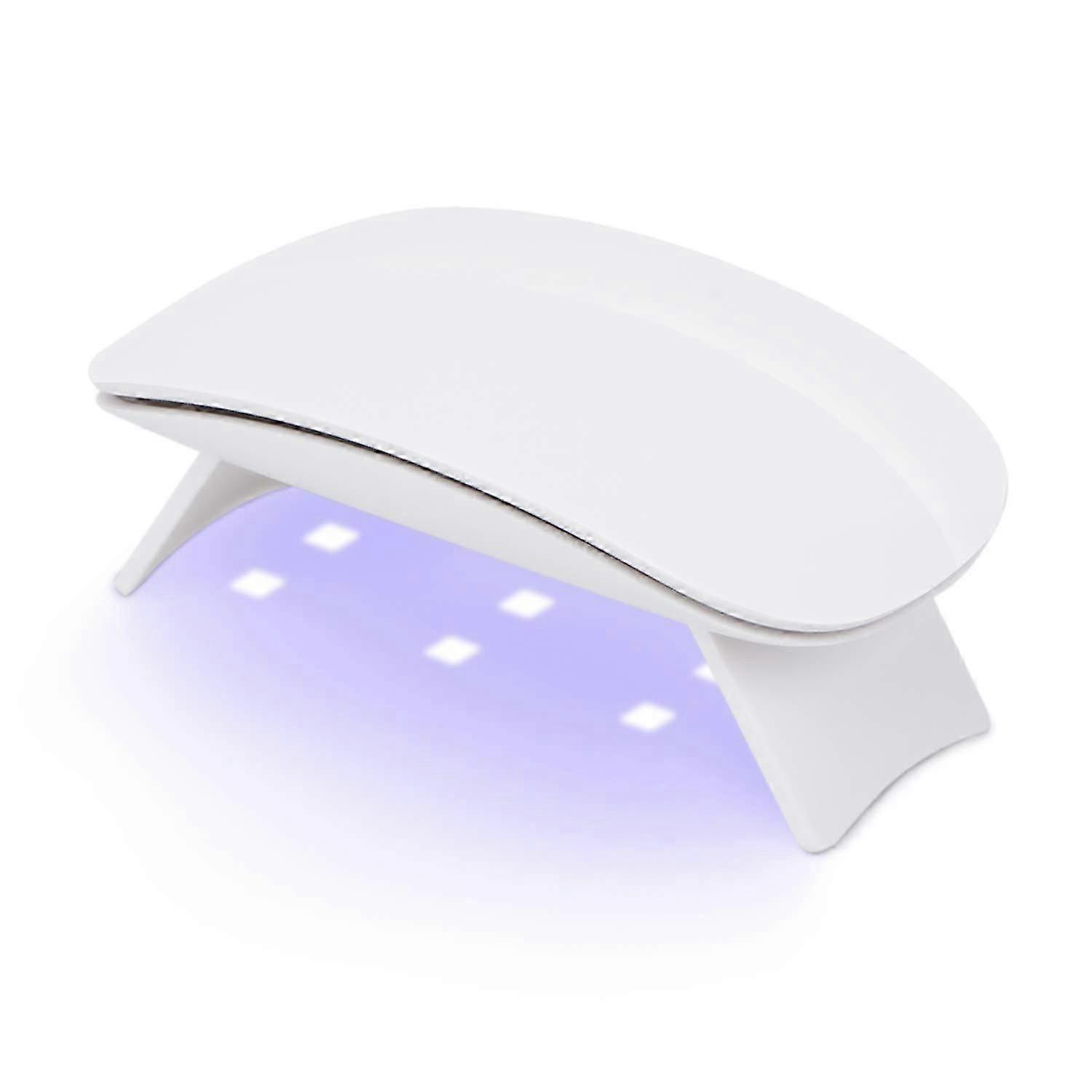 Mini USB UV LED nail light,6W portable nail dryer, 60s timer,suitable for beginners