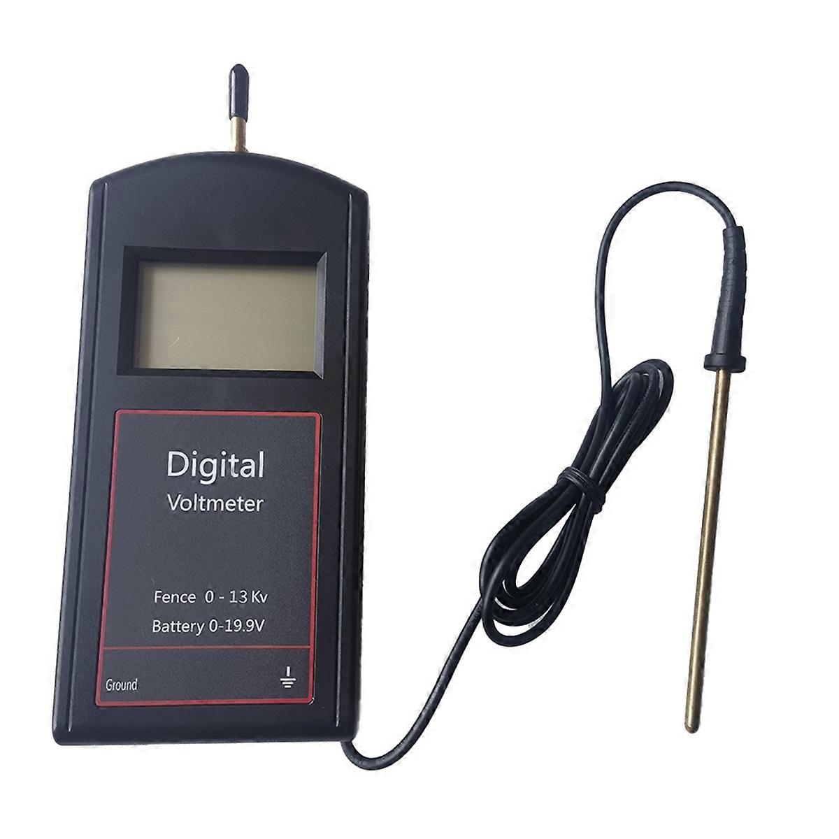Electric Fence Tester,Battery Testing with Large LCD Display