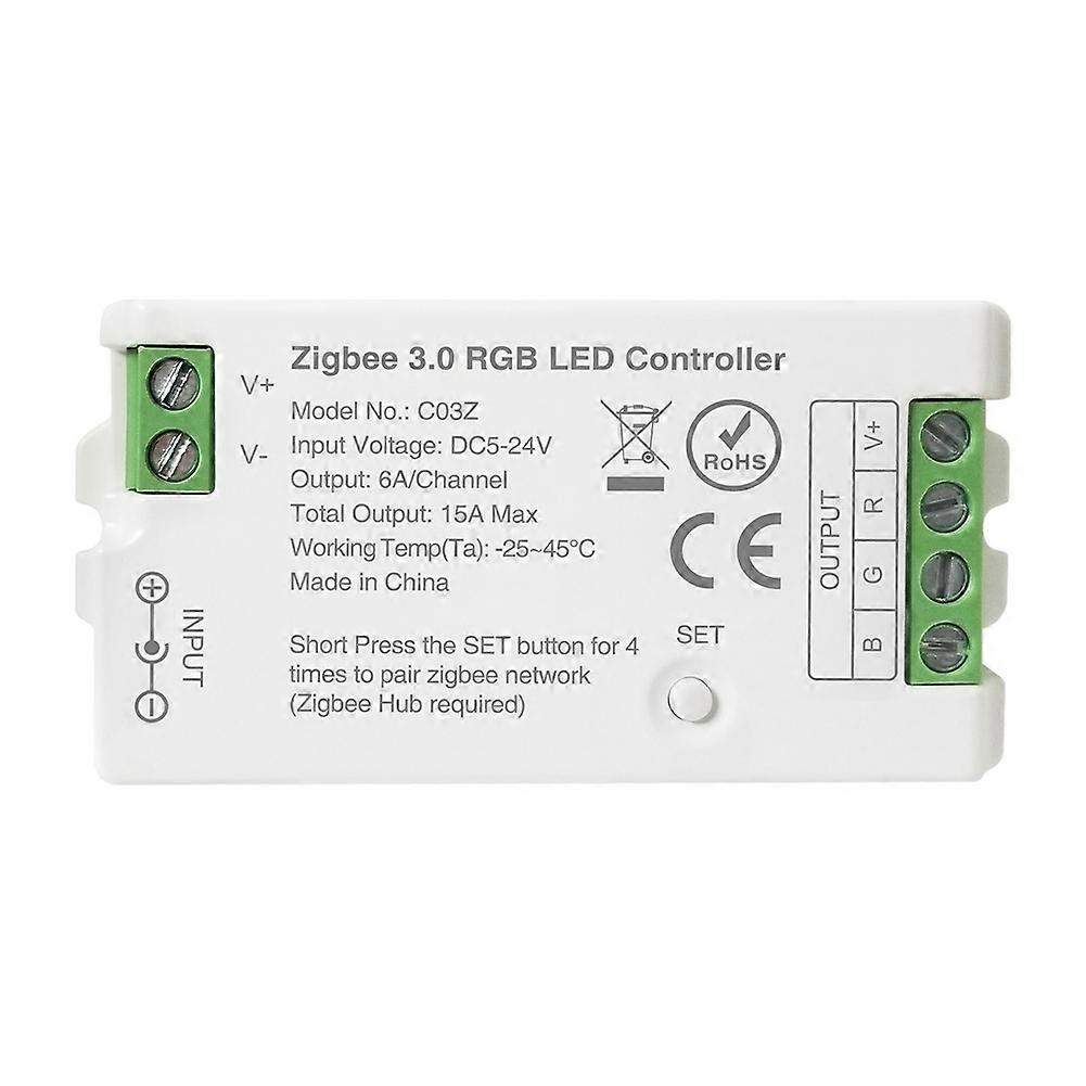 Zigbee 3.0 WiFi LED تحكم 2.4 جيجا هرتز RGB LED شريط