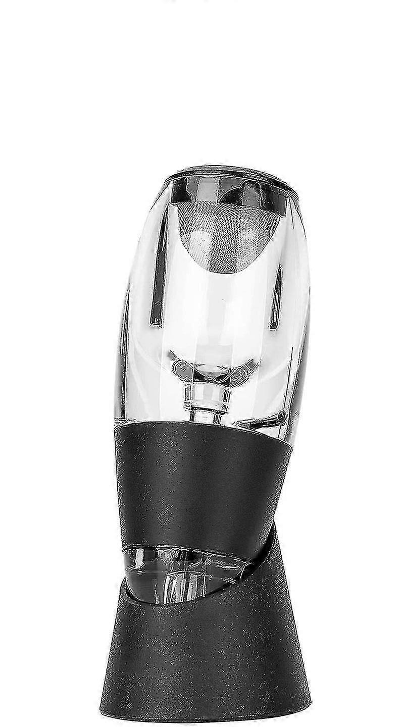 Premium Wine Aerator & Decanter Stand with Venturi Effect for Fastest Red Wine Sobering