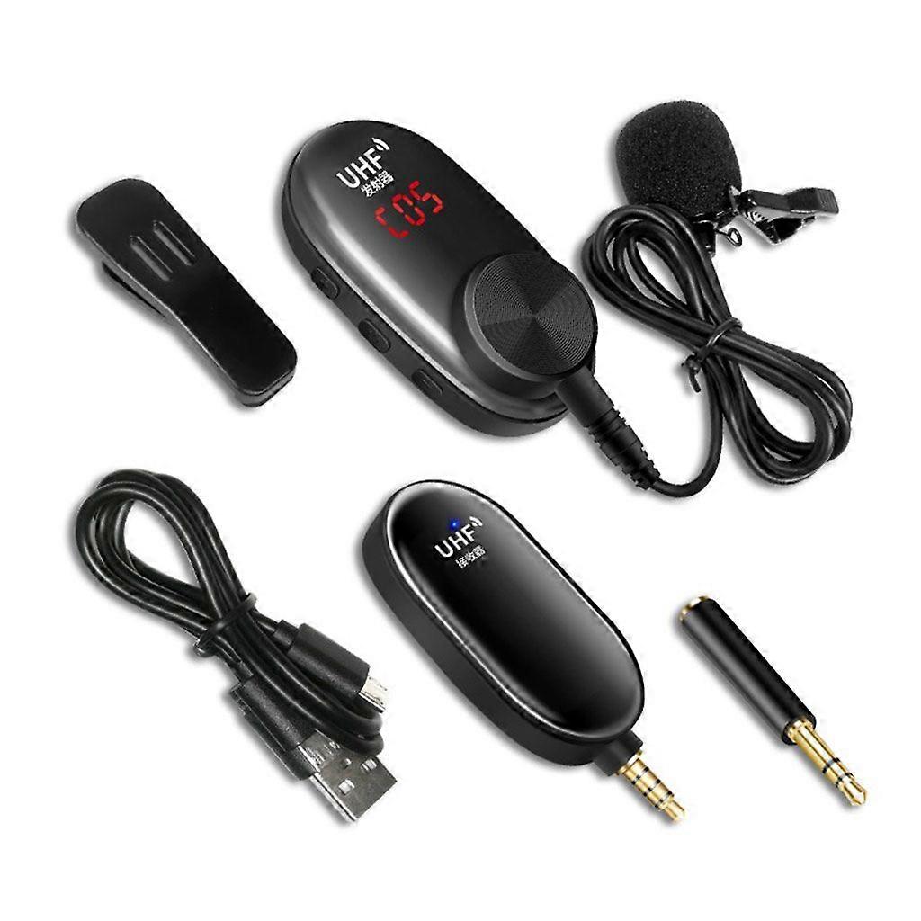 Operating Range Up to 50m/164 Feet Lavalier Microphone System Stable Transfer