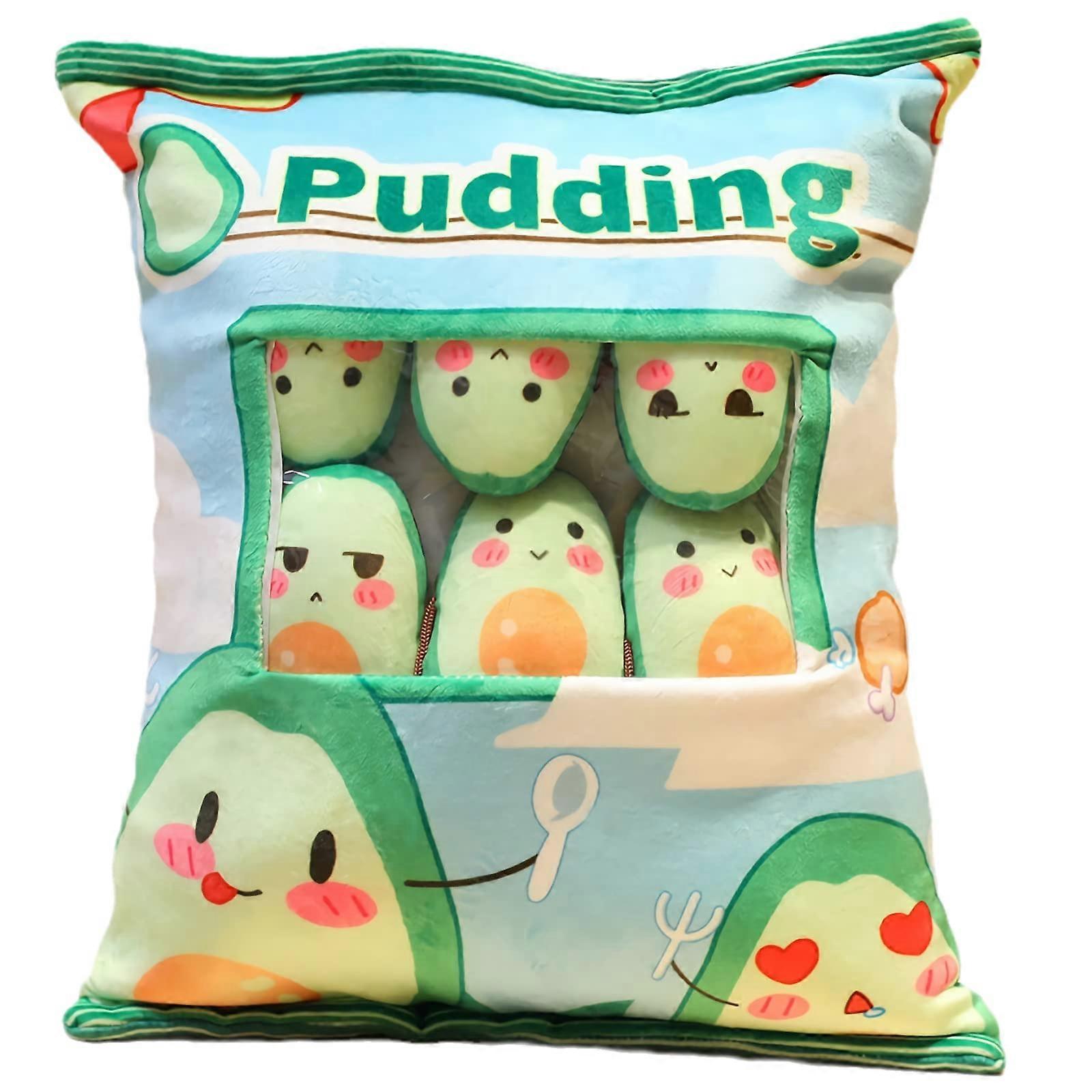Kawaii Stuffed Animal Plush Pillow Cushion Toy for Kids, Soft Cute Animal Design, 24 Inches, Made of High-Quality Fabric