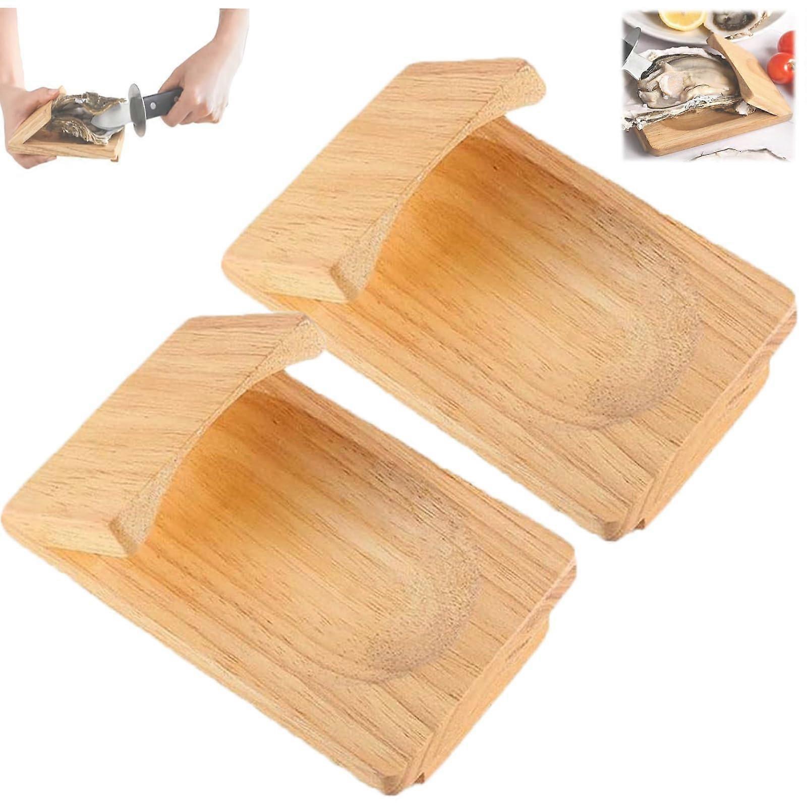2 قطعة المحار Shucking المشبك أدوات المأكولات البحرية