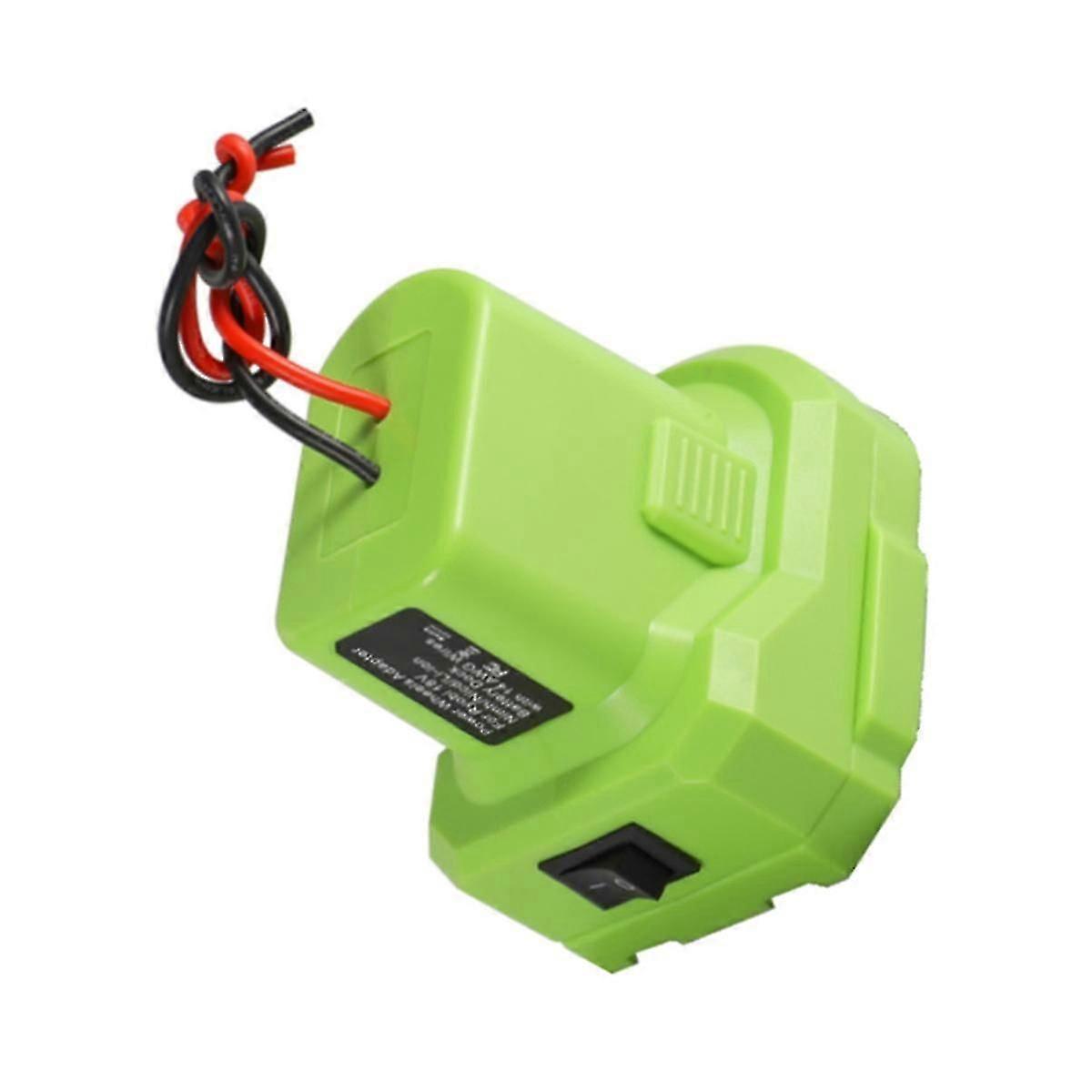 Power Wheel Adapter for 18V Li-NiMH Battery Dock Power Connector 14 AWG DIY Adapter Tool P108 P107