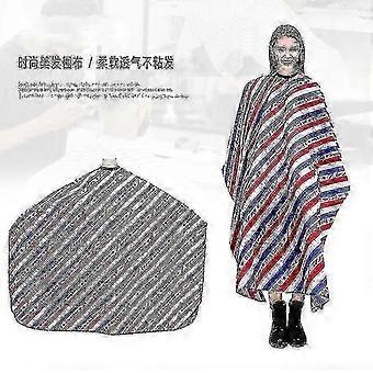 Haircut Cloth Antistatic Cutting Hair Waterproof Pattern Gown Salon Barber Hairdressing Apron Hairdresser Capes Hairstyli Tool