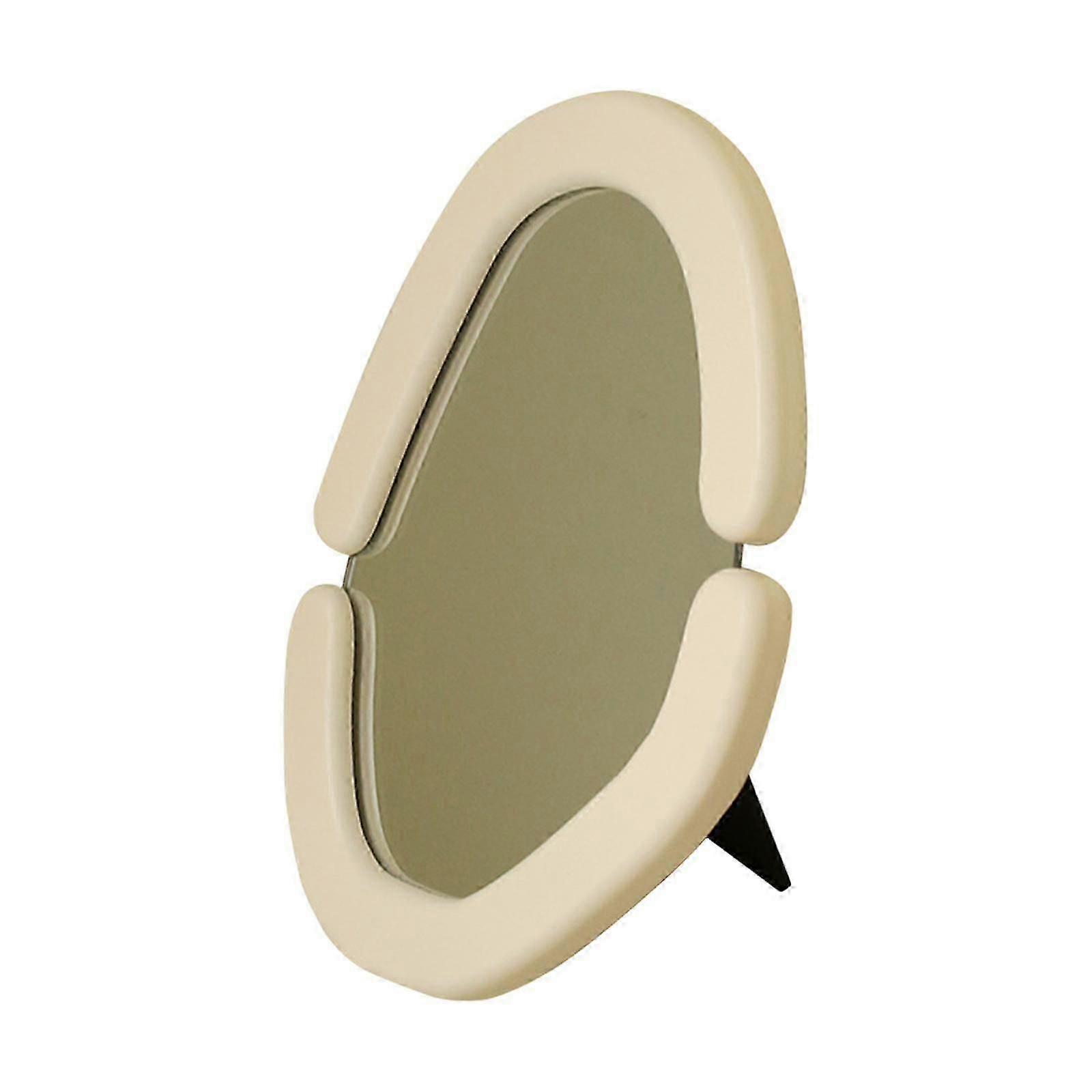Desktop Makeup Mirror Modern Folding Minimalist for Bathroom Table Dormitory
