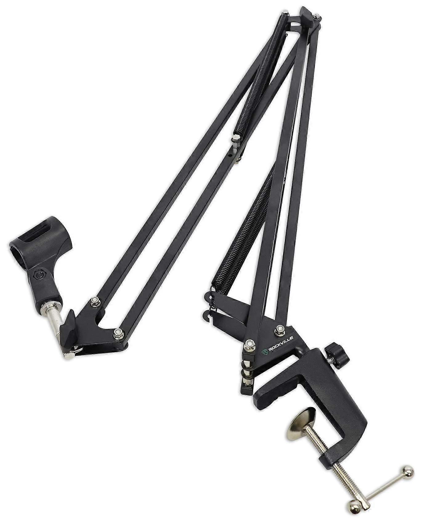 Microphone Boom Arm 40 Inch Adjustable USB Mic Stand with Desk Clamp for Studio and Podcast Use