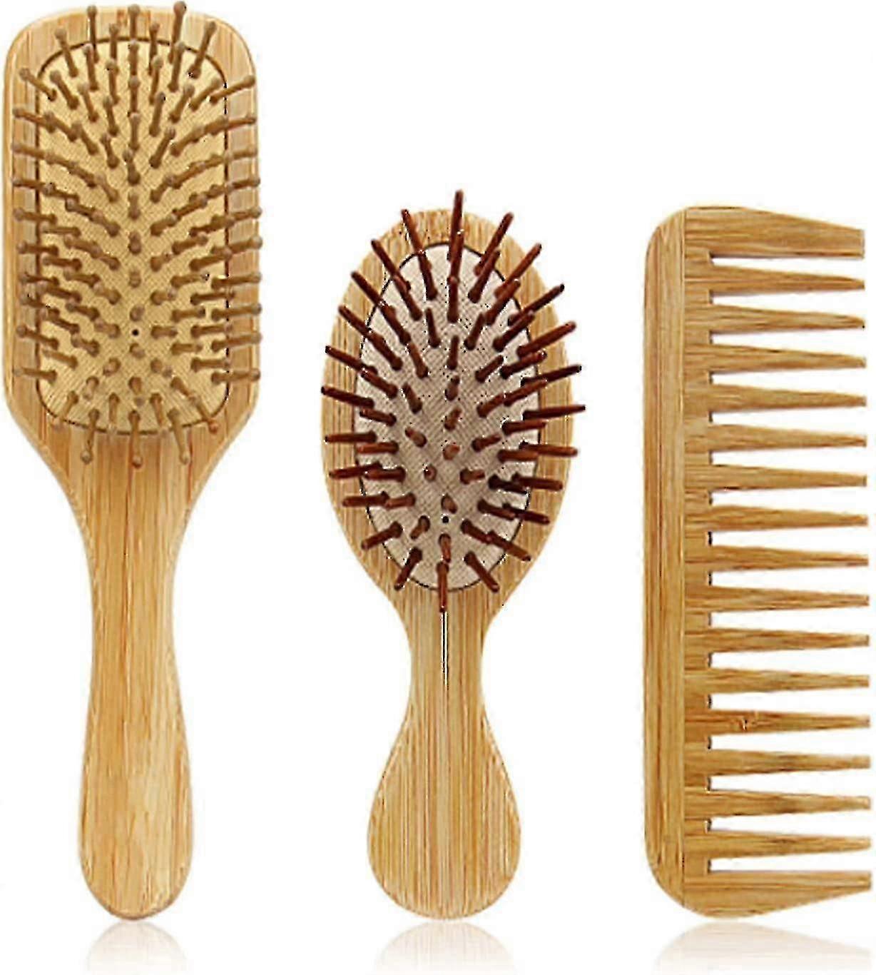 Hair Brush Detangling Hair Brush Bamboo Hair Brush Hair Brush Natural Bamboo Handle