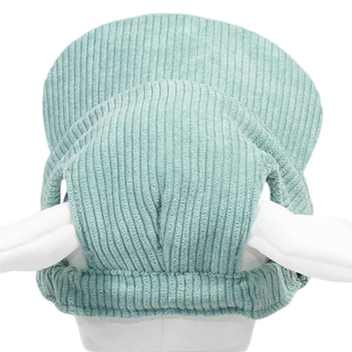 Green S Summer Pet Sun Hat Adjustable Corduroy Casual Pet Hat Lightweight Stylish Pet Hat for Dogs Cats Bean Paste