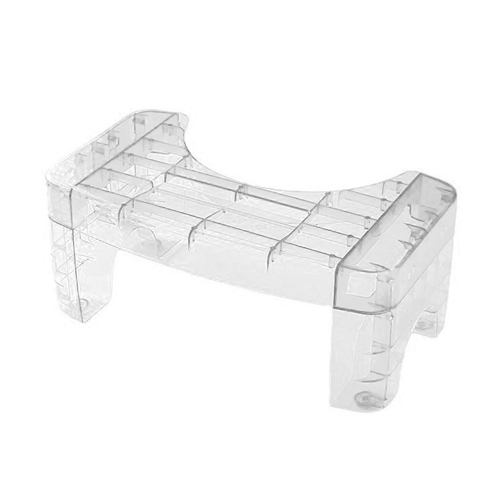 Fuß transparent verhindern rutschen Toilette Unterstützung Tritthocker für Erwachsene Kinder hockende Haltung