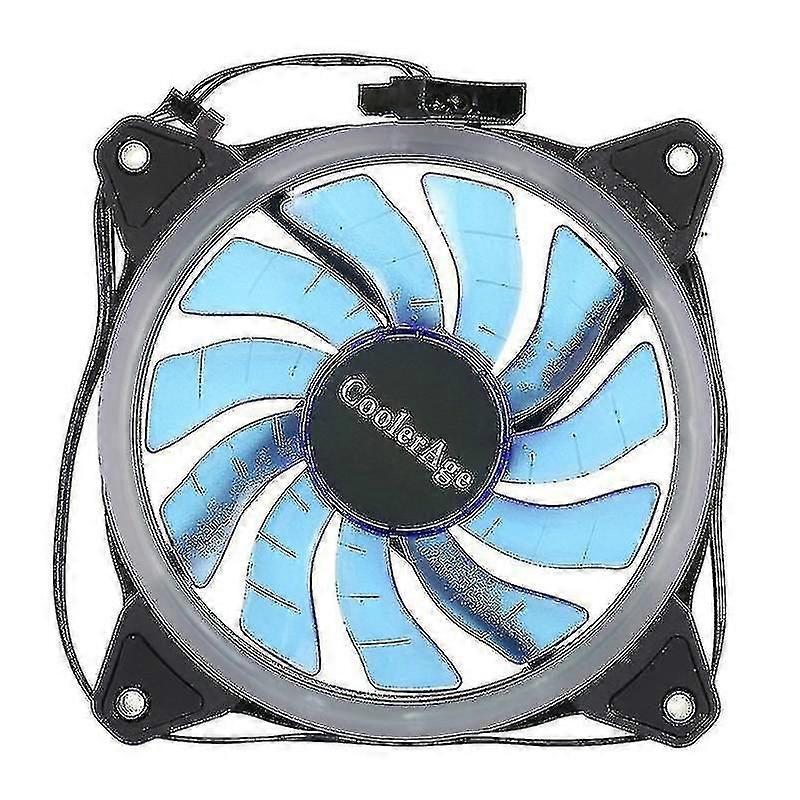Ny farge Led 12cm 3pin Computer Komponenter Chassis Fan Computer Host Kjøling Fan Silent Fan Kjøling