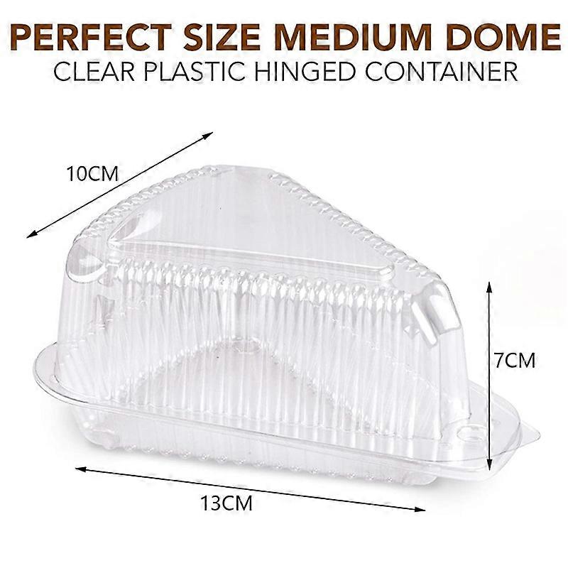 100Pcs Triangle Cheesecake Boxes Triangle Pie Holders Cake Boxes