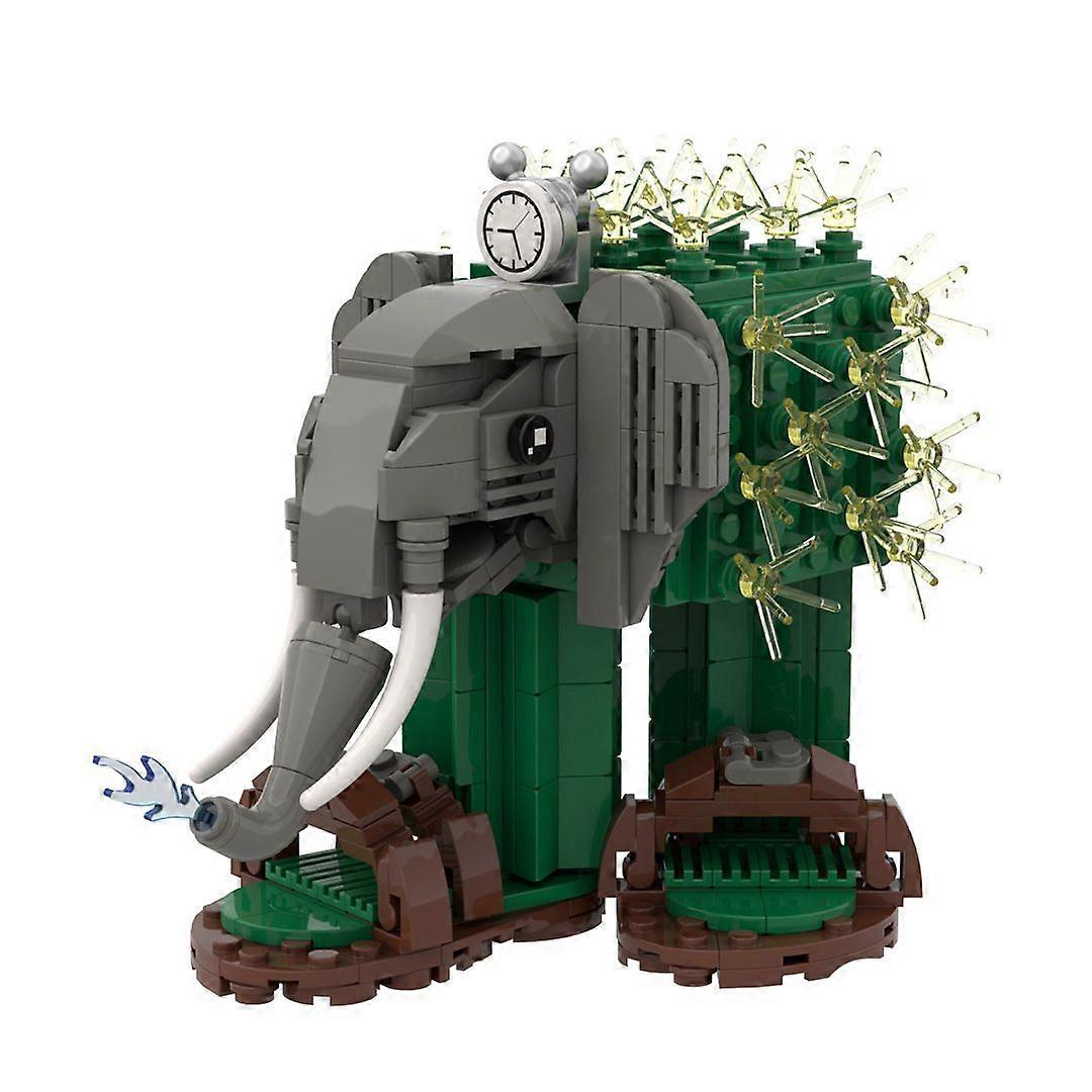Italian Brainrot Tung Tung Tung Sahur Building Blocks Tralalero Tralala Action Toy Figures _n