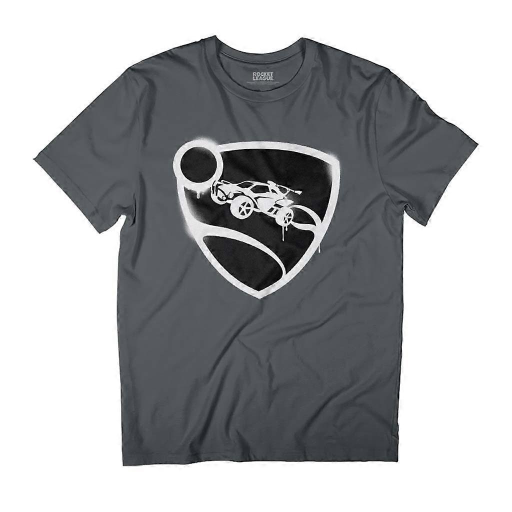 Rocket League Spray Painted Logo Men's T-Shirt