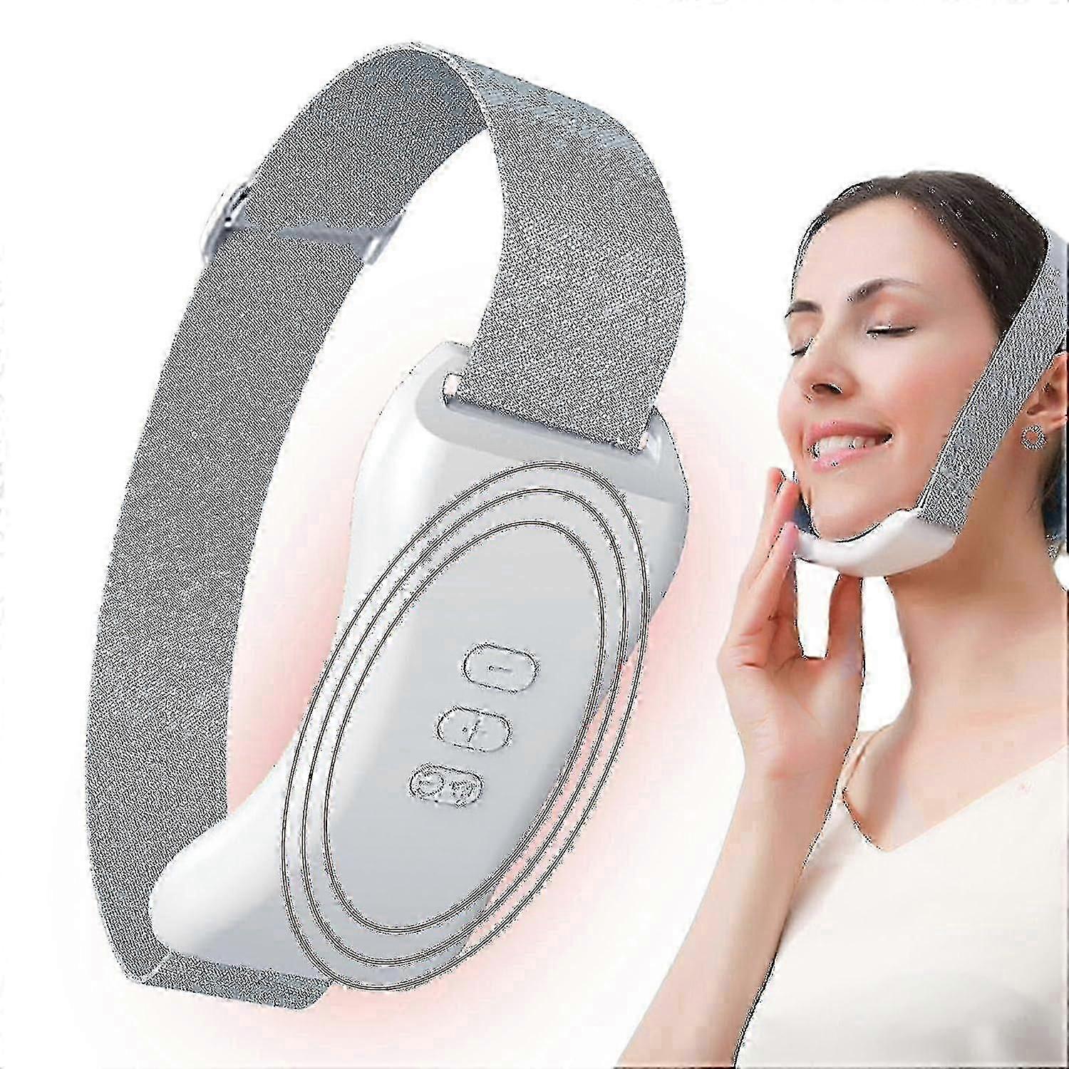 Electric V Face Shaping Massager - Microcurrent Face Lifting Beauty Instrument Electric Double Chin Massager - Smart V Fac