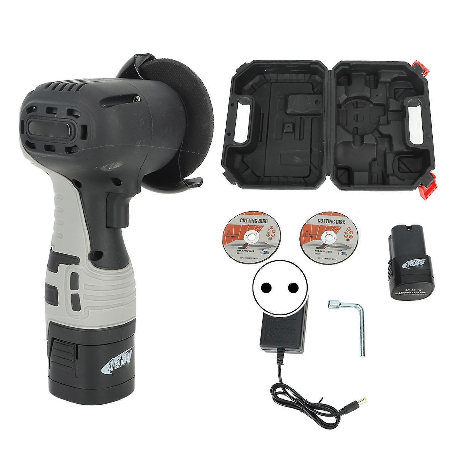 Mini Angle Grinder Multifunctional Cordless Electric Handheld Grinding Tool for Cutting Polishing