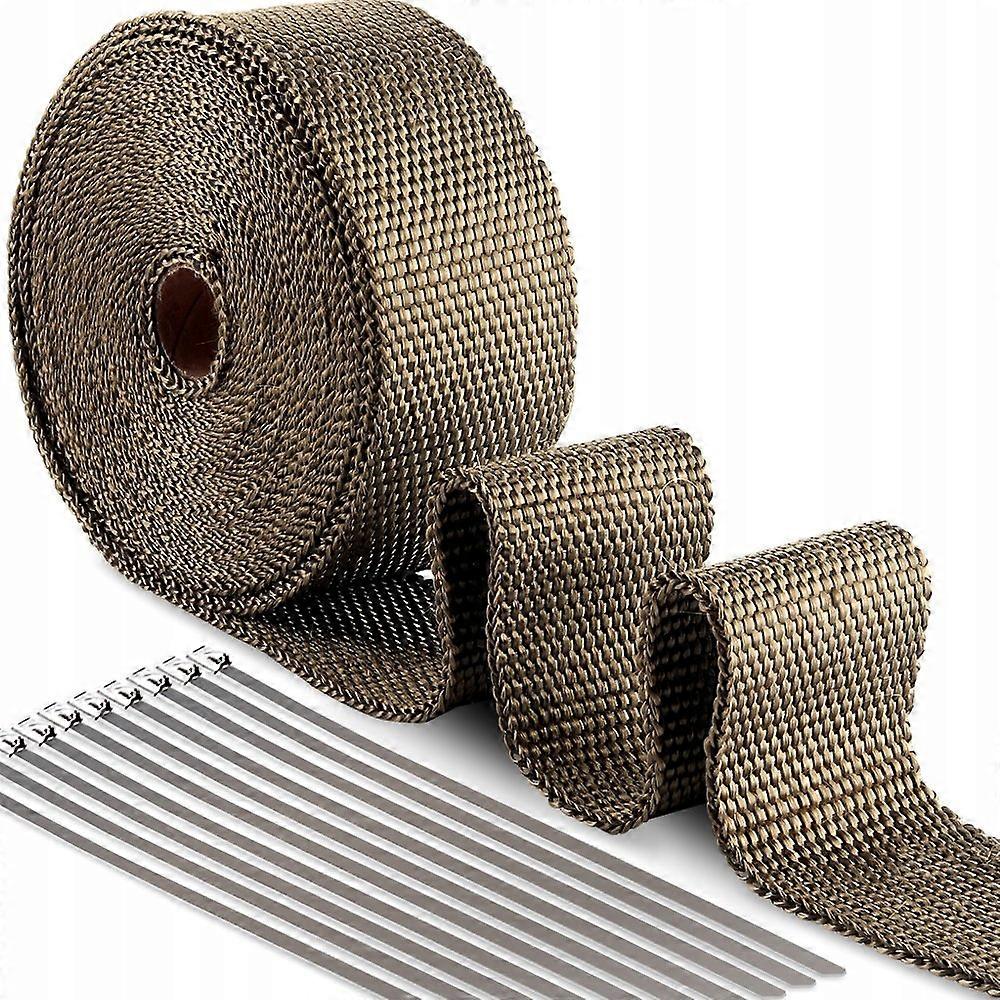 Thermal Insulation Tape Made Of Magma 50mm * 10m Titanium