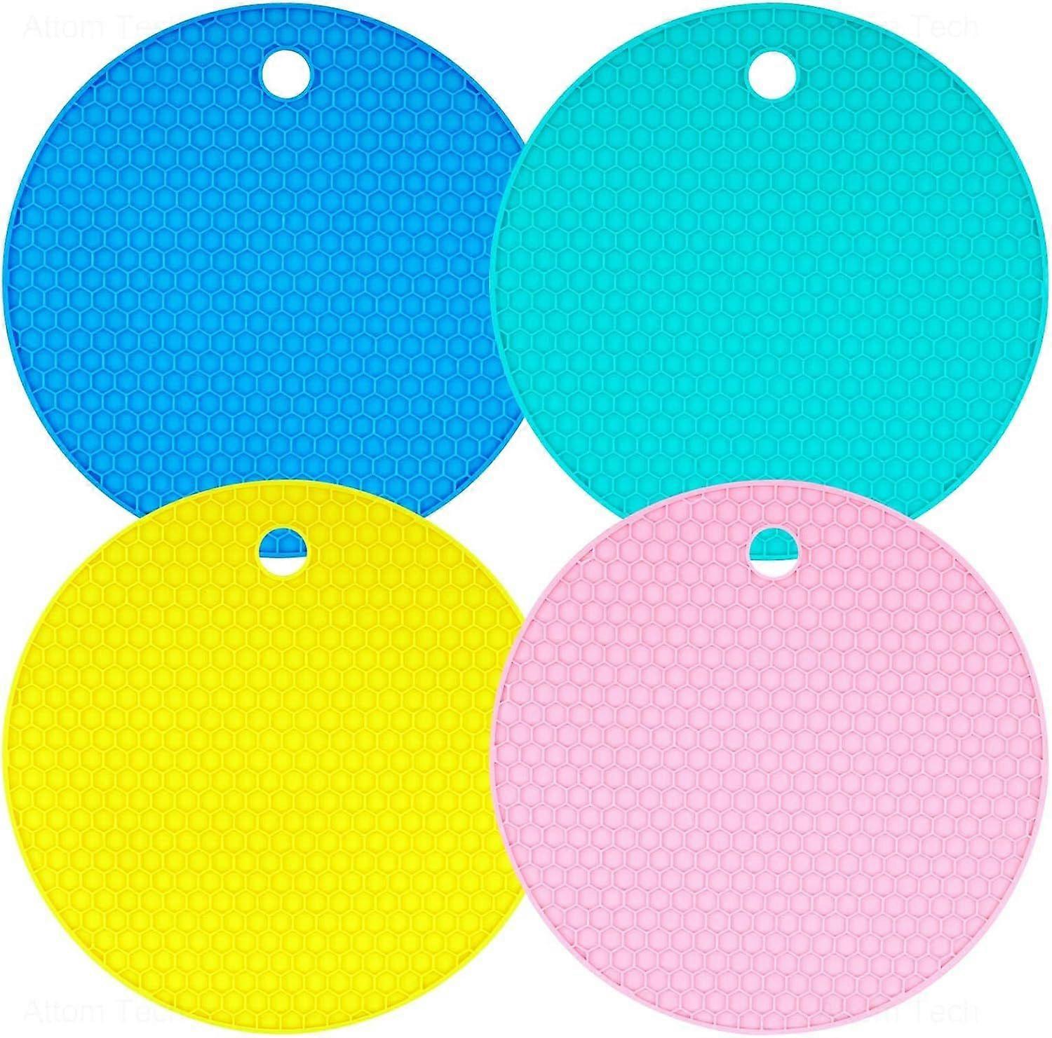 Rubber Jar Opener Gripper Honeycomb Pads Large 5.7" Jar Opener for Weak Arthritic Hands Se