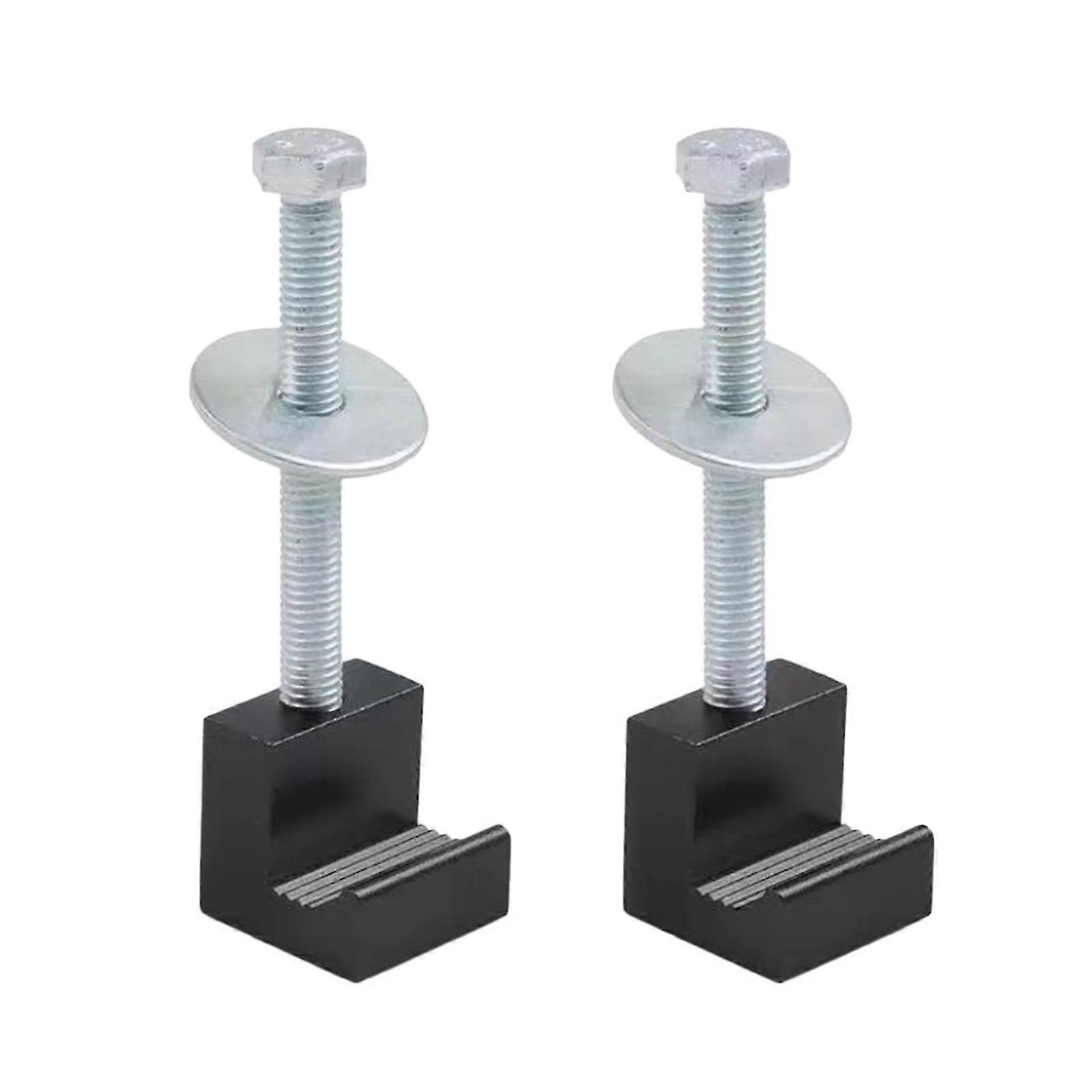 4 Pieces J Hook Multipurpose Heavy Duty Rustproof Practical Aluminum Easy Mount for Auto Modification Tool-color: Black