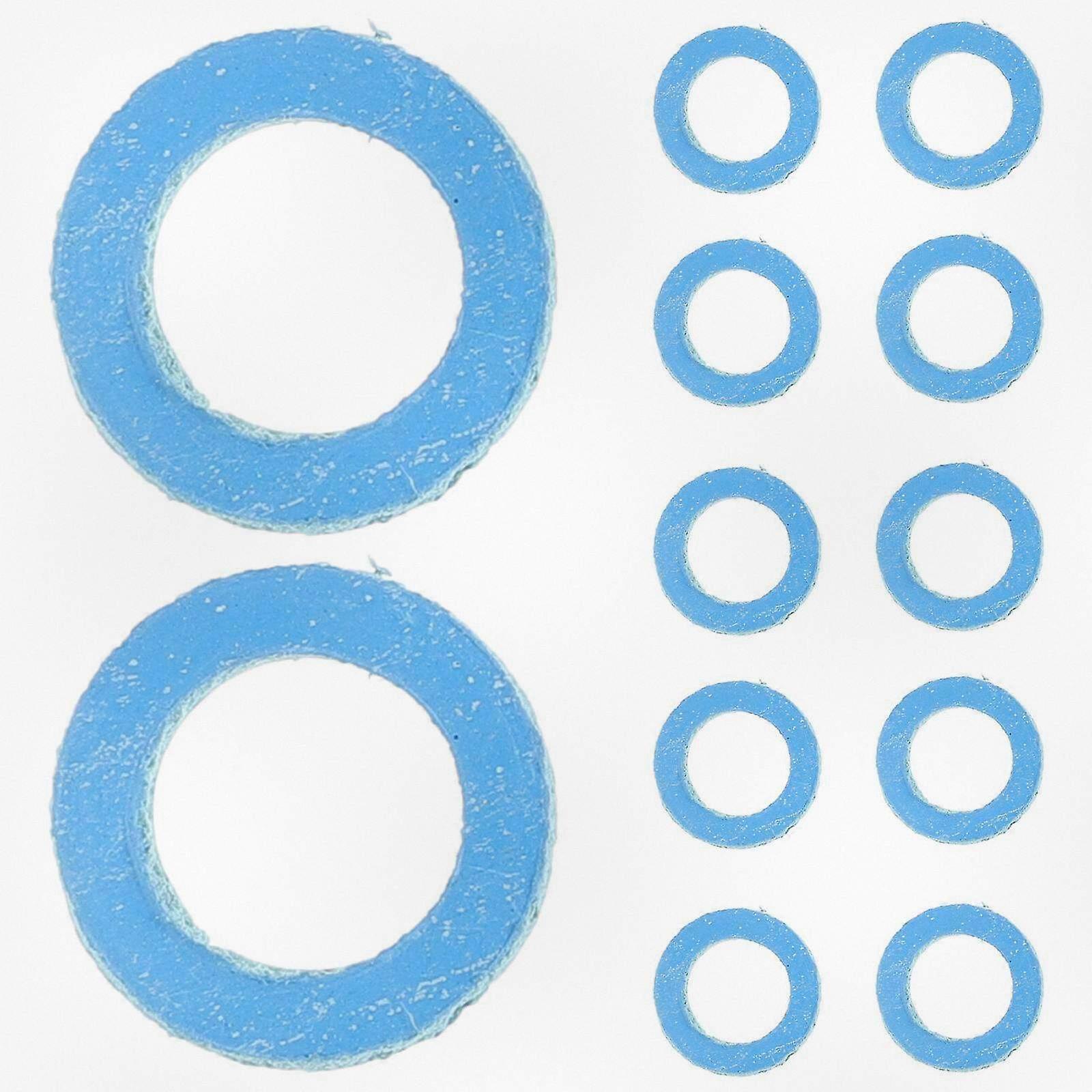 12-Piece Crush Washer Set Suitable for Replacement Seal 121918, Assorted Sizes for Various Applications