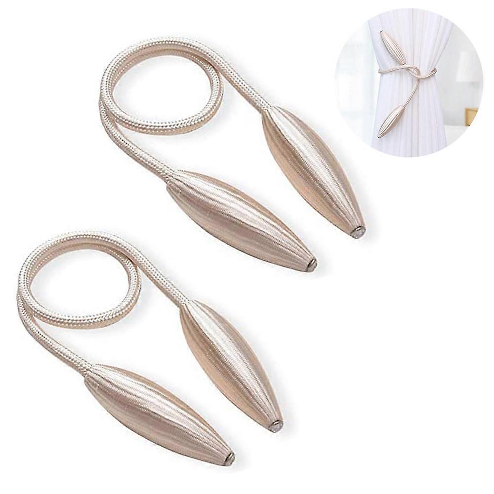 2 Pcs Magnetic Curtain Tiebacksconvenient Drape Tie Backs Decorative Drape Tie Backs Holdback Holder