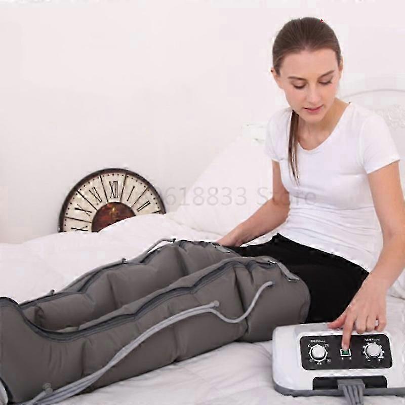 ポータブルプレッソセラピーリンパドレナージマシン空気圧プレッソセラピーボディマッサージャー 空気圧縮によるデトックスボディスリミング