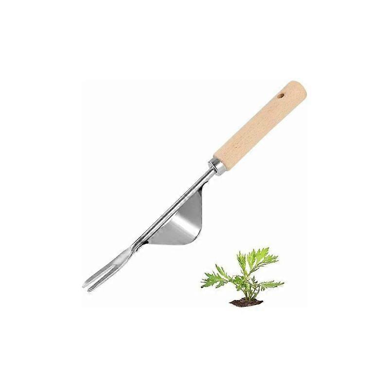 Manual Weeder, Hand Weeding Tool, Gardening Fork Tool, Durable Gardening Stainless Steel Manual Weed Puller for Weeding