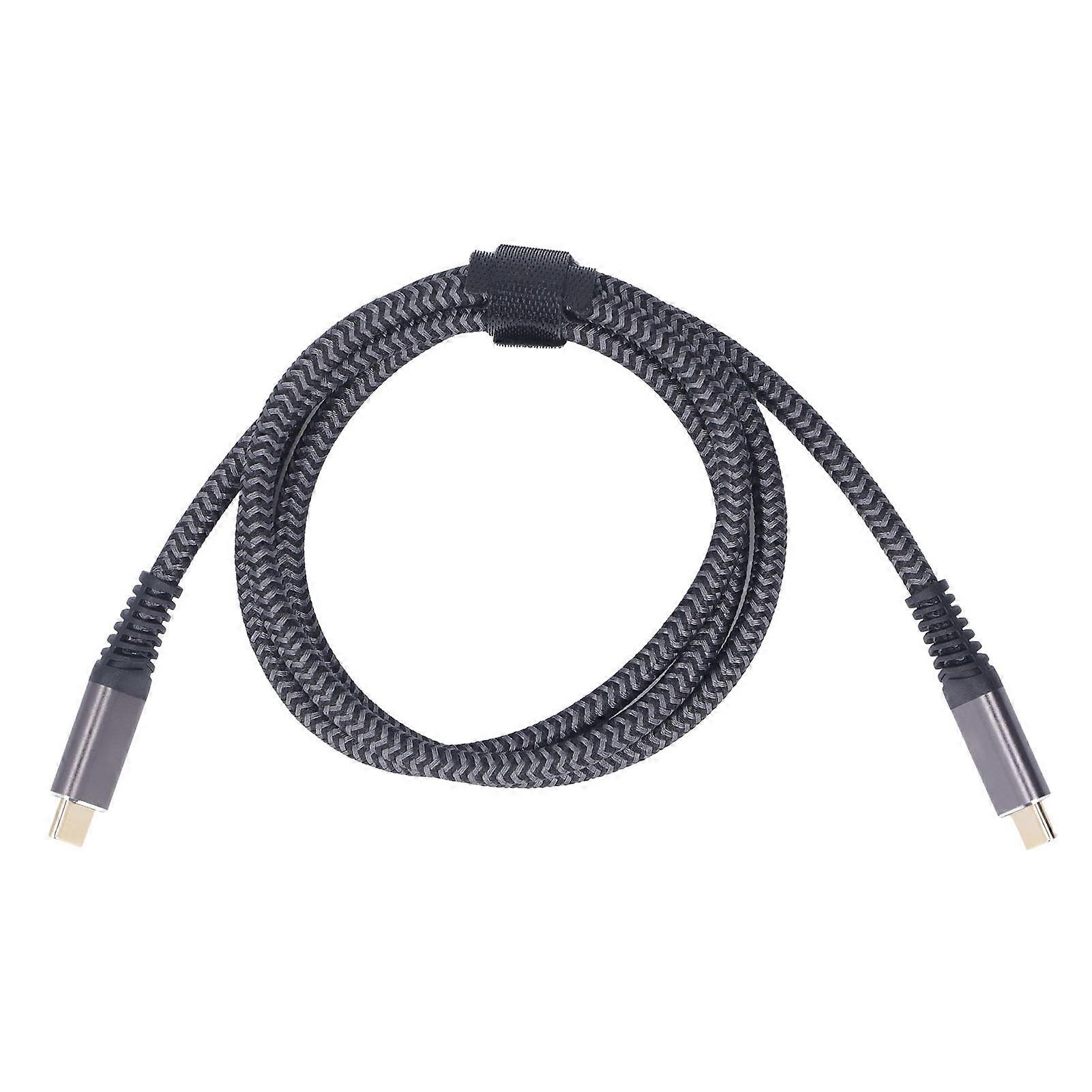 USB C to USB C Power Cord 240W Fast Charging 20Gbps Data Transfer 4K 60Hz 1m Cable