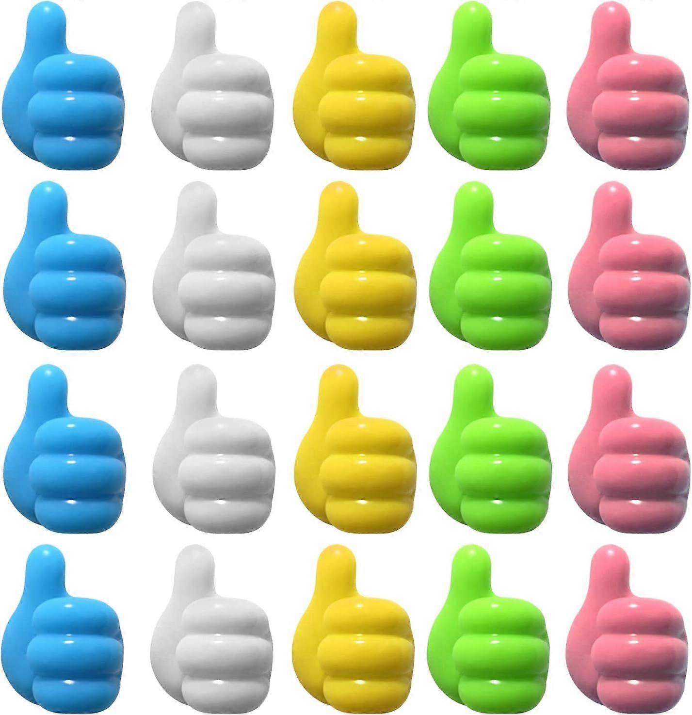 20 Pack Self Adhesive Wall Hooks for Home Office Car Gift Idea