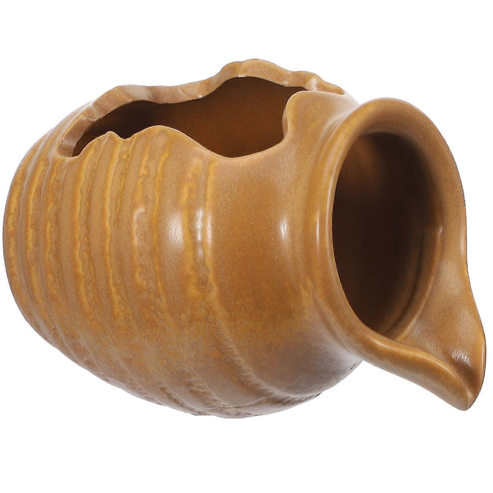 Ceramic Water Feature, Indoor Fountain for and Outdoor Spaces