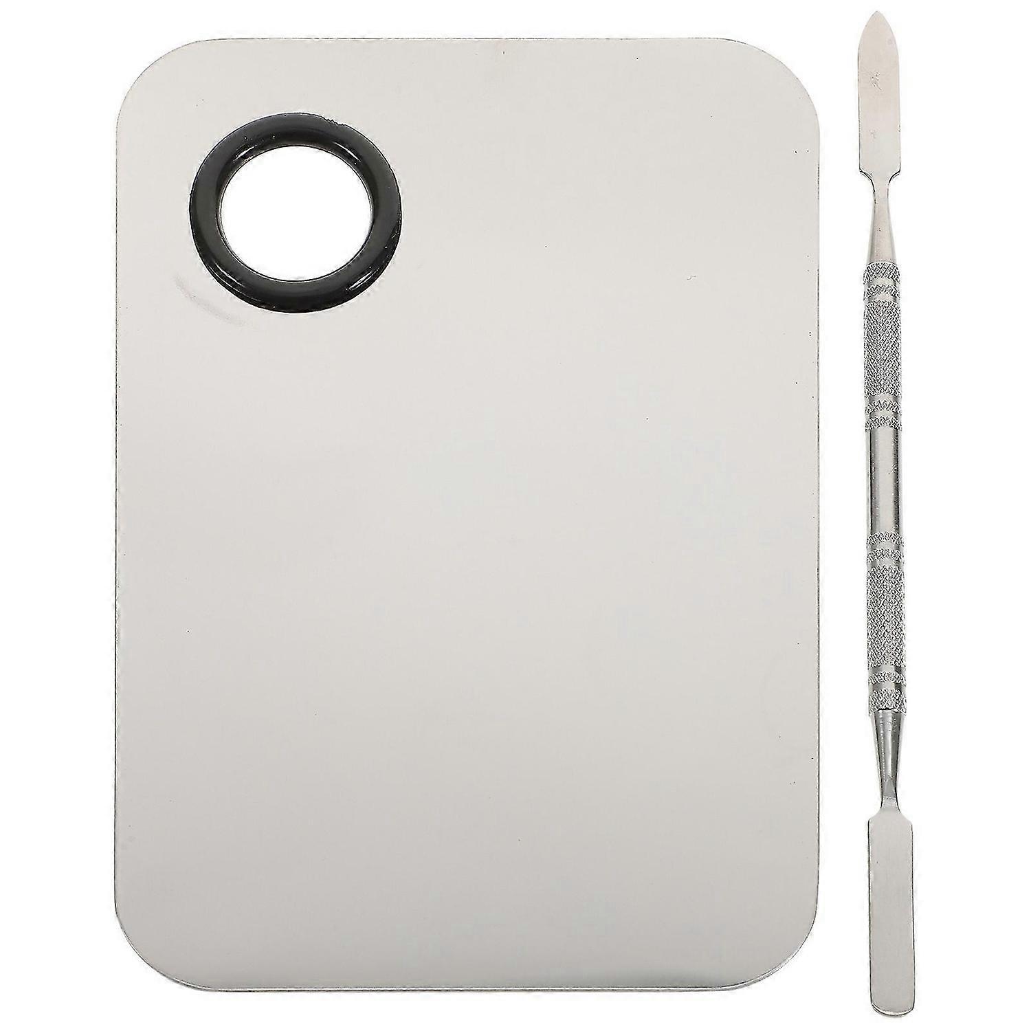 Stainless Steel Makeup Mixing Blending Spatula Tools