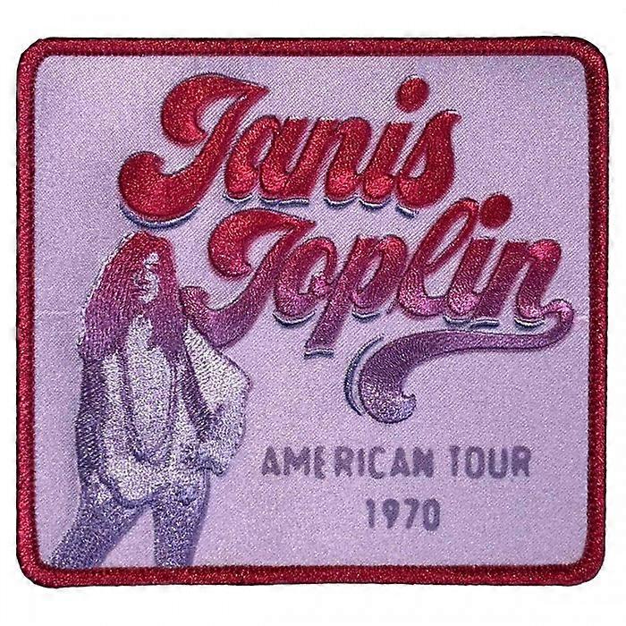 Janis Joplin American Tour 1970 Iron On Patch