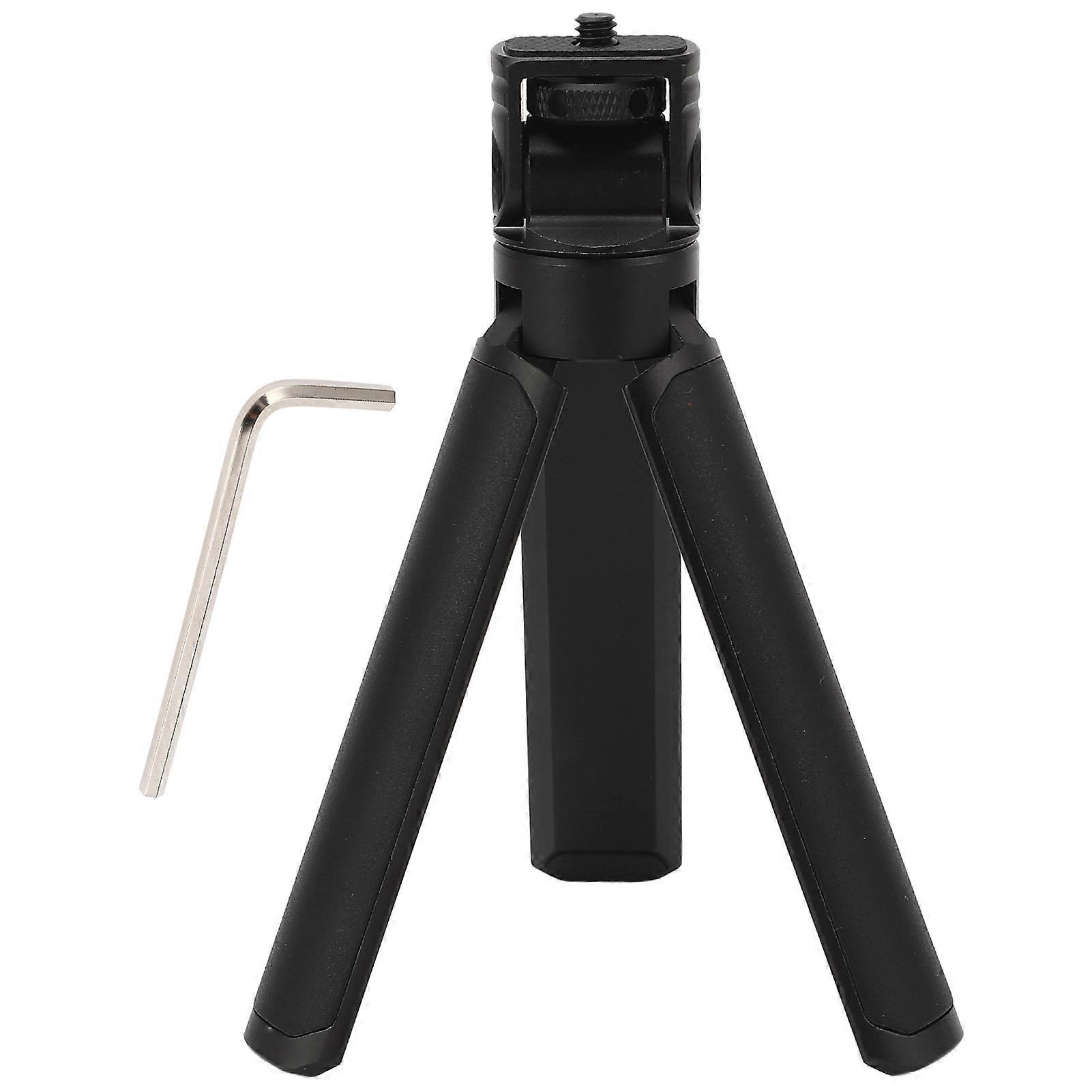 "Portable Mini Camera Tripod - Adjustable Head, Vlog Selfie Stand, Lightweight & Durable"