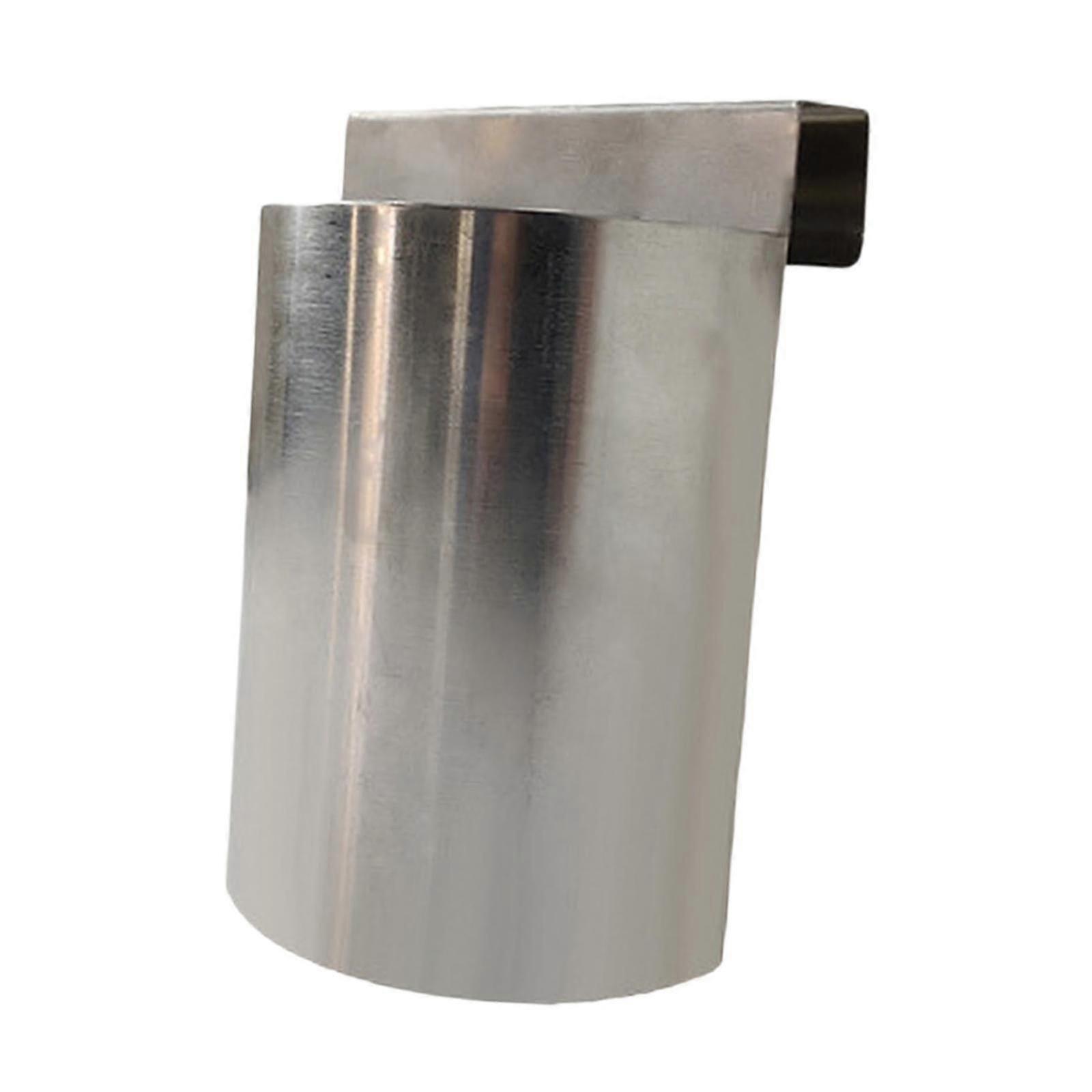 Multifunctional Ice Spoon Holder Rice Spade Storage Box for Fridge and Party Bar in Silver Color