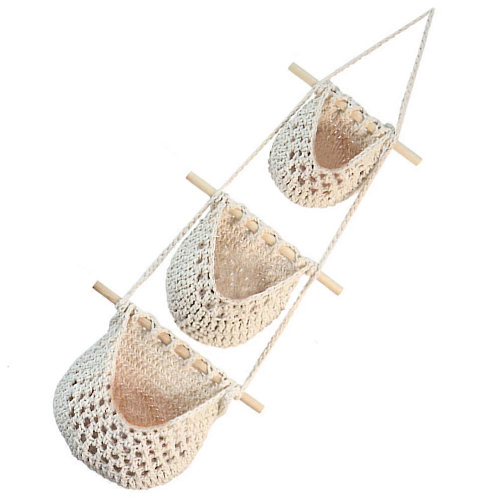 Multi-functional Hanging Basket, Securely Holds Fruits and Vegetables, Wall-mountable